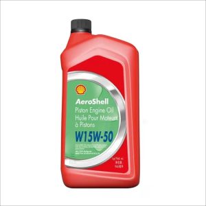 AeroShell Oil W15W-50 1qt/ 946ml - Óleo de motor a pistão